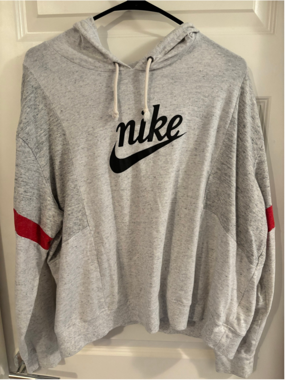 Nike Sportswear Gym Vintage Women's Plus Size Cropped Hoodie Grey 2X CU8588-051